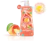 Parrot Natural สบู่นกแก้ว Parrot Hyaluron Vitamin C&E - Peach Passion 1