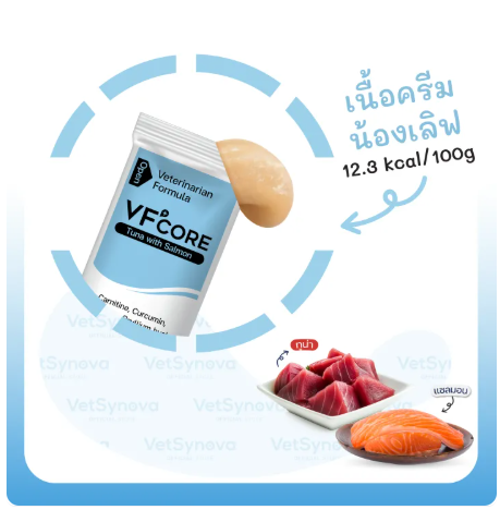 VF+ CORE LC วิตามินแมวเลียพลังงานต่ำ 2