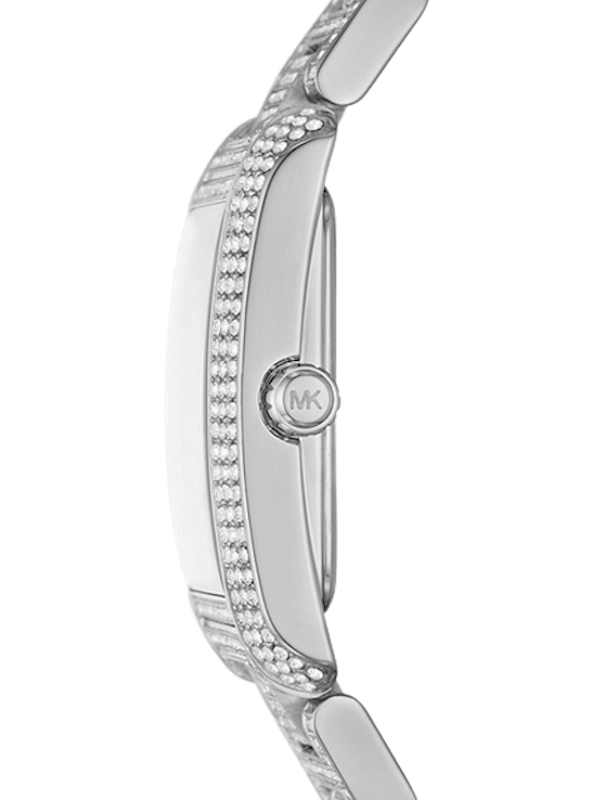 นาฬิกา Michael Kors สำหรับผู้หญิง รุ่น Emery Pavé Silver-Tone Watch 2