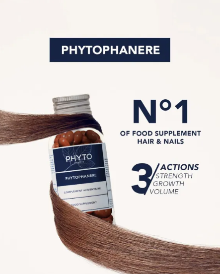 ผลิตภัณฑ์เสริมอาหาร สำหรับผมและเล็บ PHYTOPHANERE 3