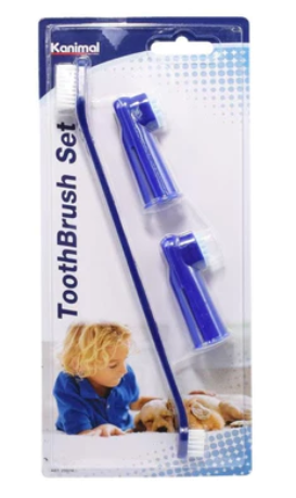 ชุดแปรงสีฟันสัตว์เลี้ยง Pet Toothbrush Set 1