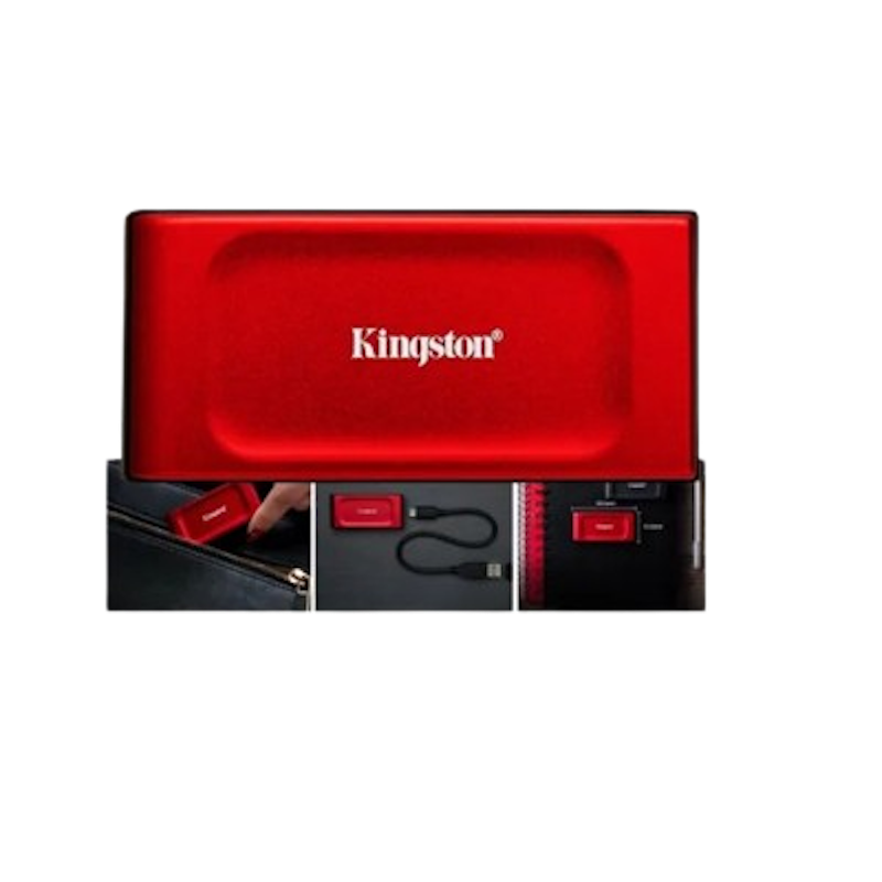 XS1000 Red External SSD USB 3.2 Gen 2 3
