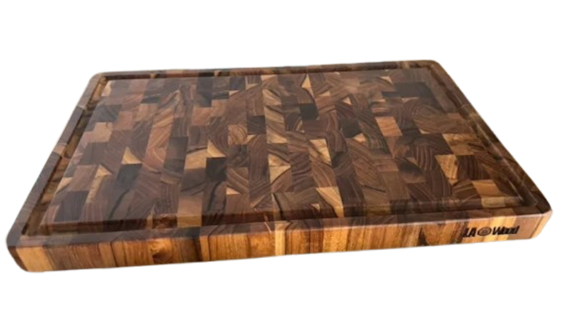 เขียงไม้สัก End Grain 1