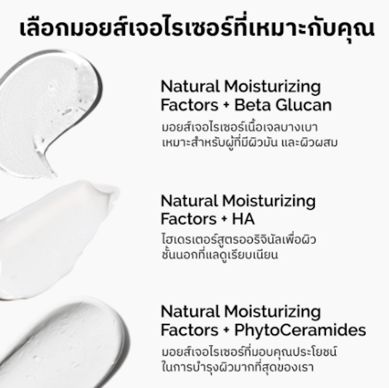 Natural Moisturizing Factors + Beta Glucan 3