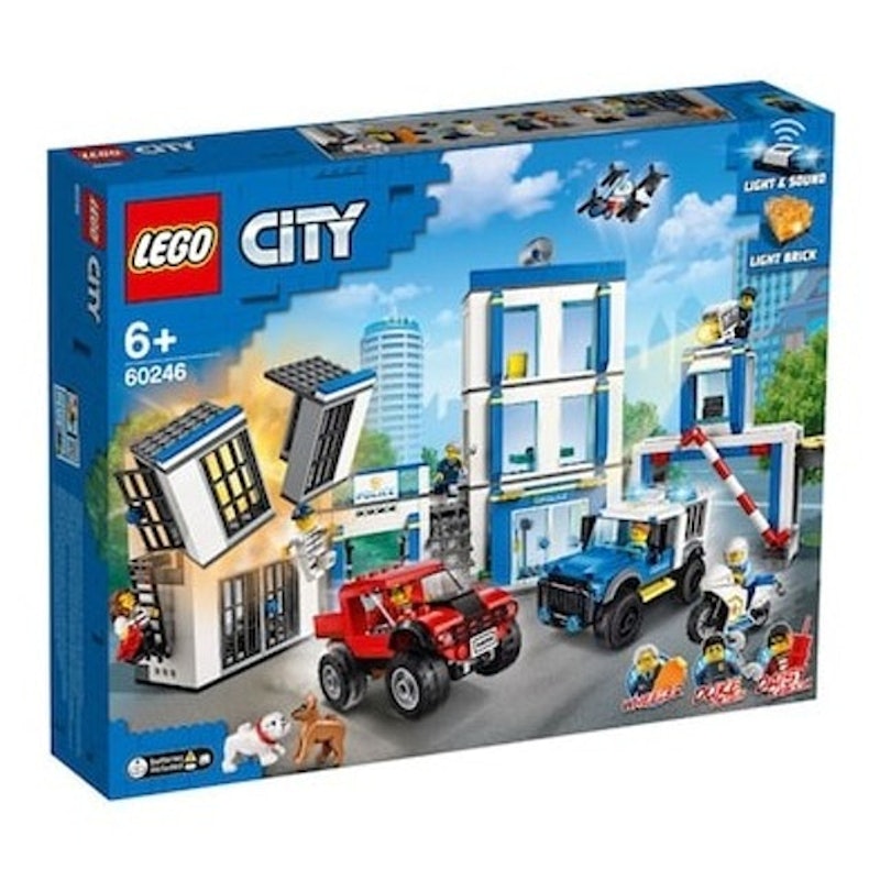 ตัวต่อเสริมทักษะสำหรับเด็ก City Police Station 1