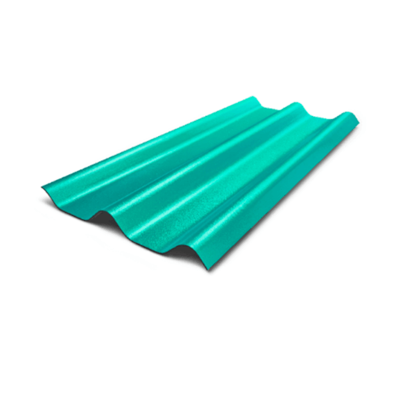 กระเบื้องลอนคู่ รุ่นแพลทินัม สีเขียวมาลาไคท์ 1
