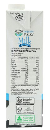 Organic Dairy Milk Fat Dairy   2