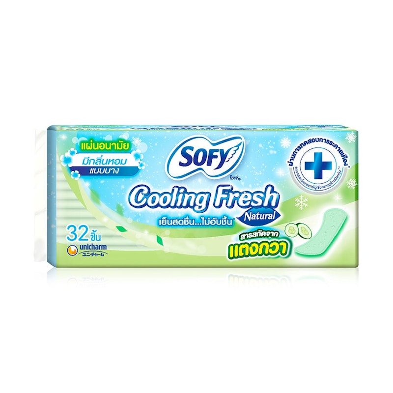 Sofy Cooling Fresh Natural Pantiliner scent 1