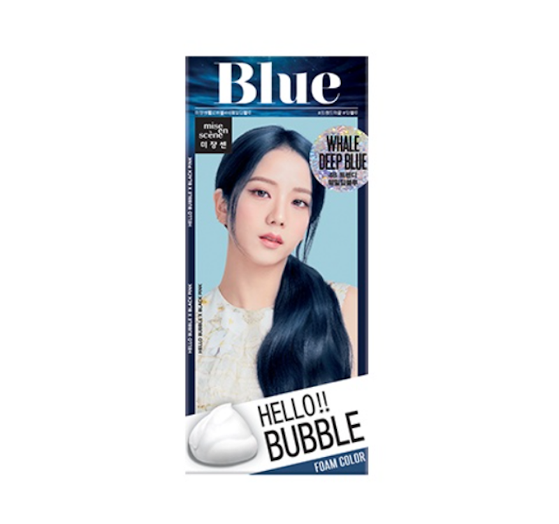 ยาย้อมผมสีน้ำเงิน Hello Bubble Foam Color 1