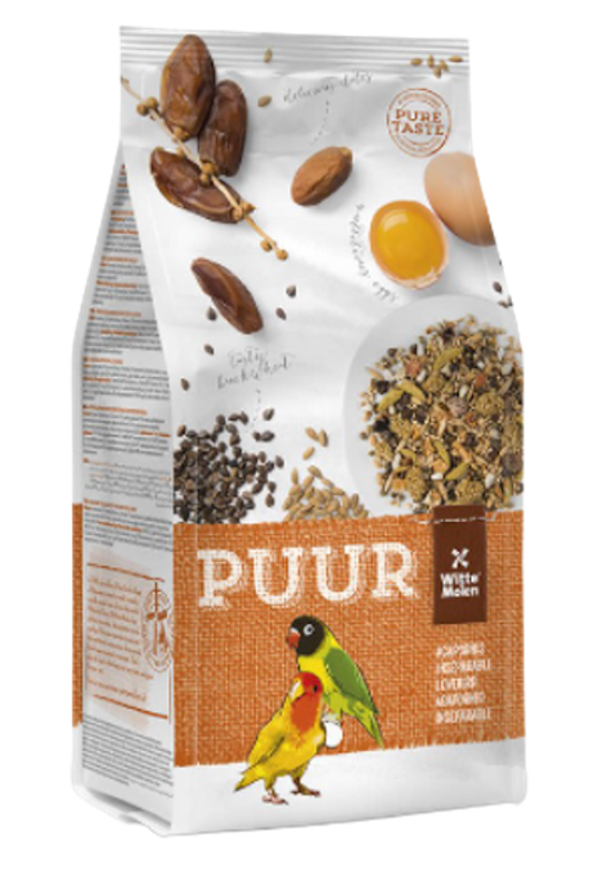 อาหารนกฟอพัส สูตร Puur Lovebird 1