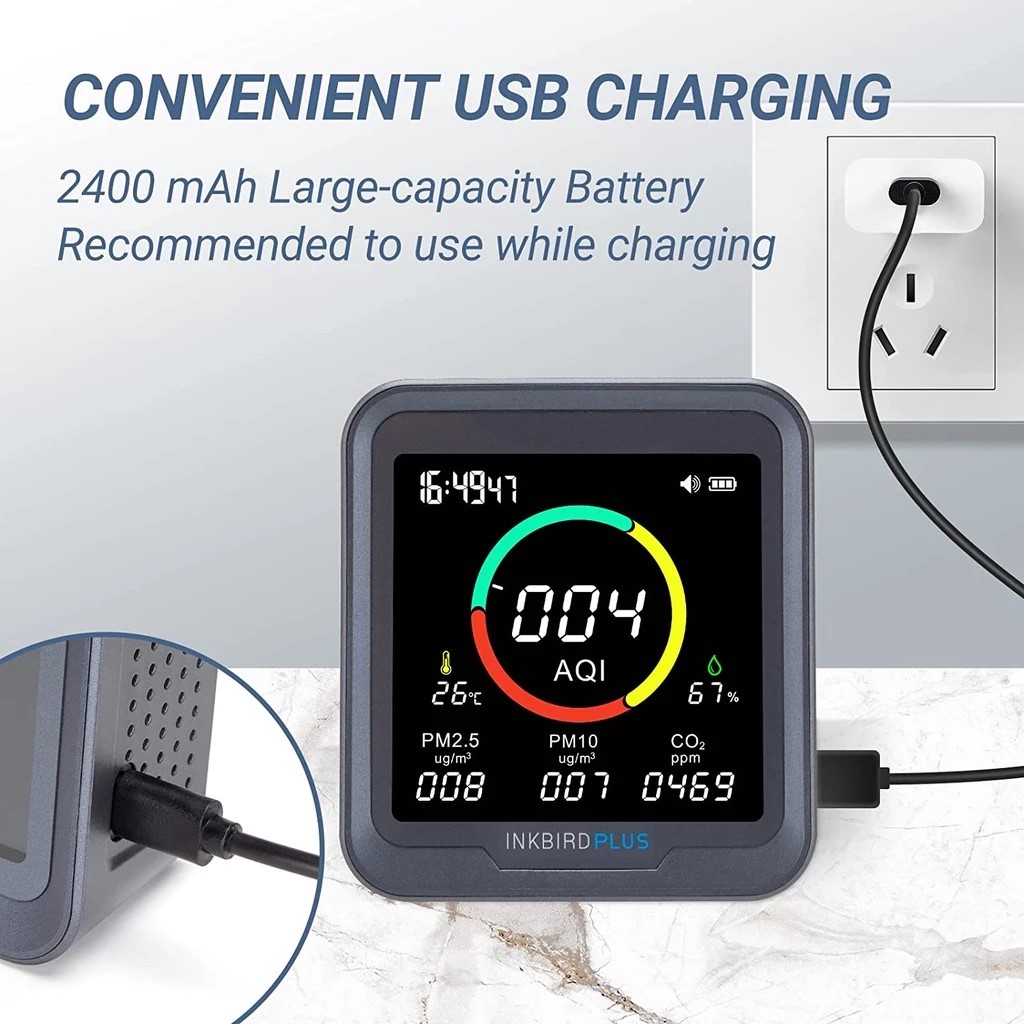 6-in-1 Indoor Air Quality Monitor 3