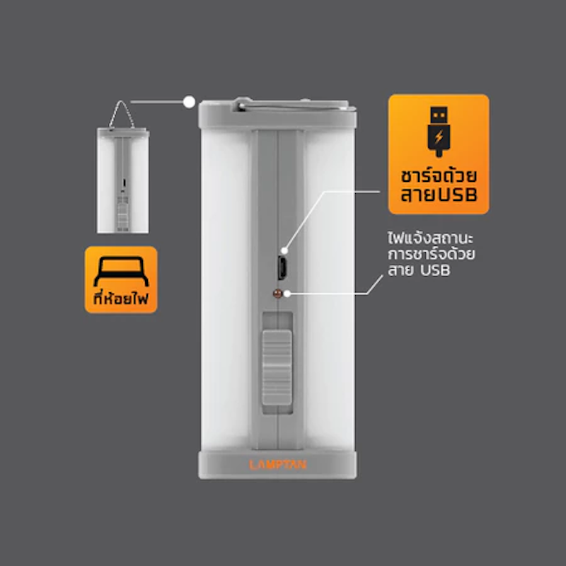 Solar Flashlight Triple 2 in 1 3