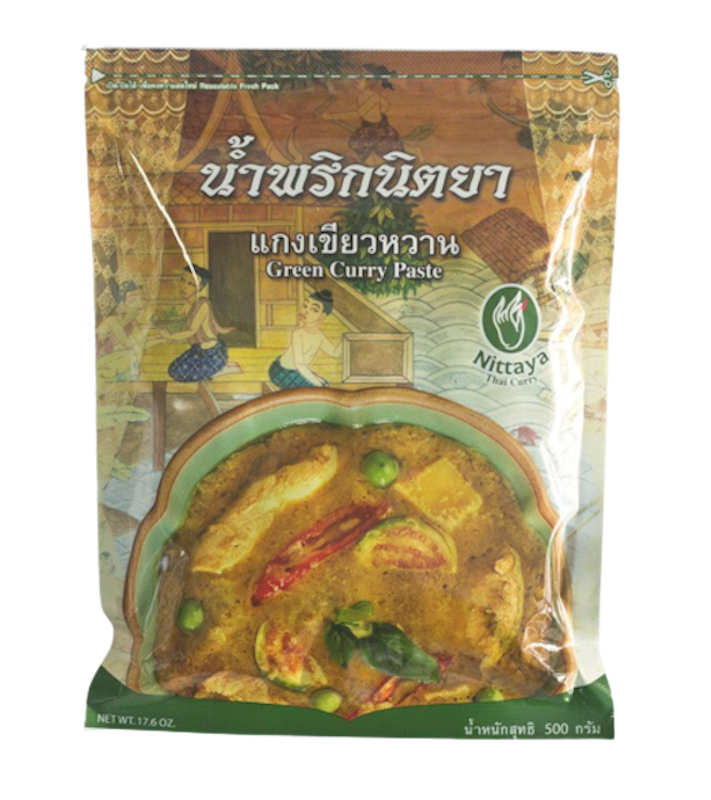 น้ำพริกนิตยา น้ำพริกแกงเขียวหวาน 1