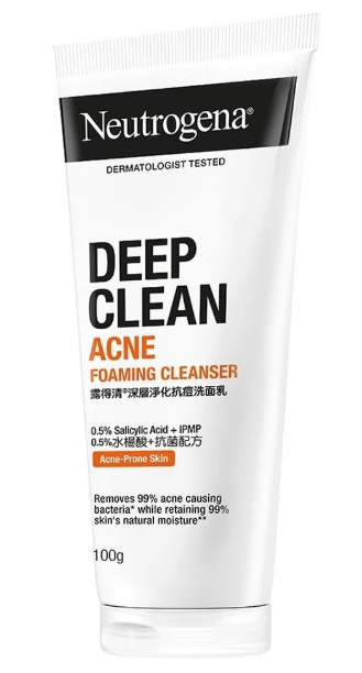 Deep Clean Acne Foam Cleansing 3