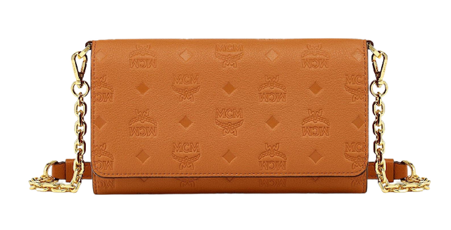 กระเป๋าสตางค์ผู้หญิง รุ่น Aren Crossbody Wallet in Monogram Leather 1