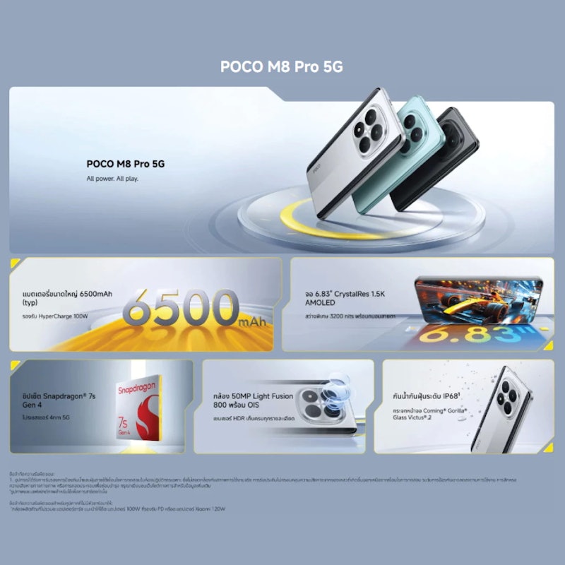 M8 PRO 5G โทรศัพท์ 3