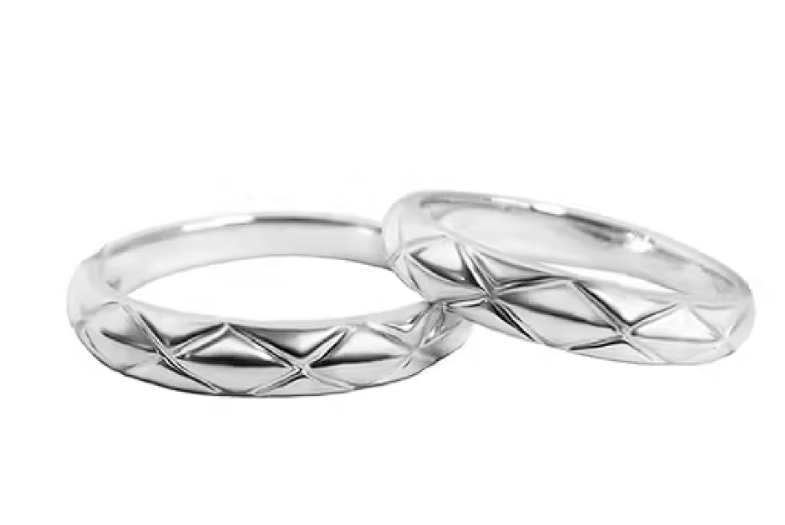 แหวนคู่ Couple Silver Ring   1