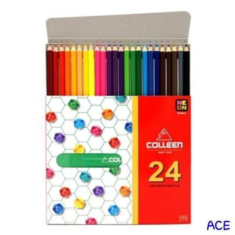 สีไม้ 24 สี รุ่น 775 2