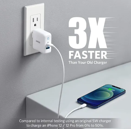 หัวชาร์จ PowerPort PD+2 3