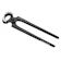 UNIOR คีมปากนกแก้ว ชุบแข็ง Carpenters’ Pincers 530/4 1