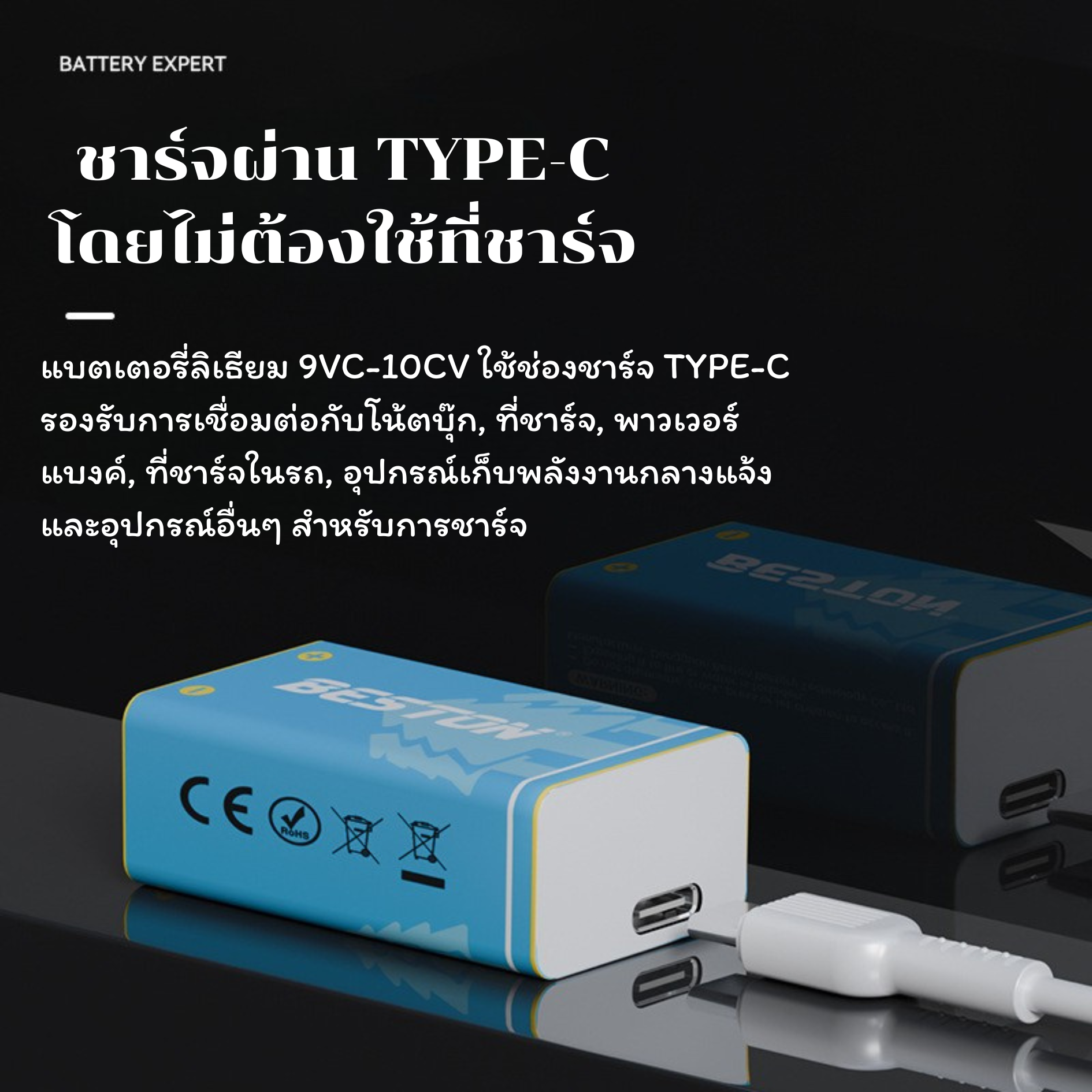 ถ่านชาร์จ 3