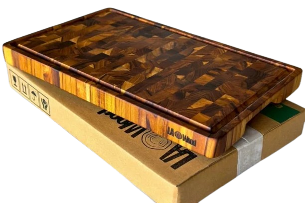 เขียงไม้สัก End Grain 2