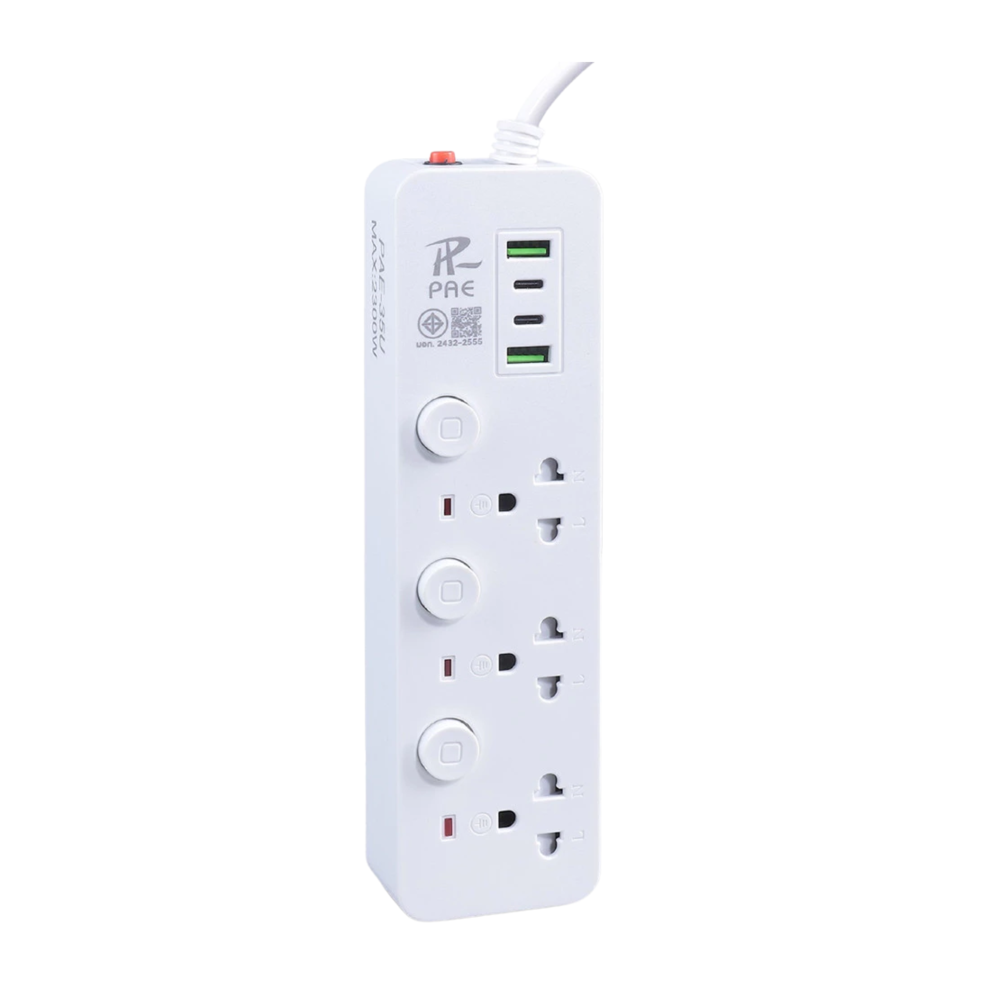 10 ปลั๊กไฟ USB ยี่ห้อไหนดี ปี 2026 รวมปลั๊กพ่วง ชาร์จเร็ว 3