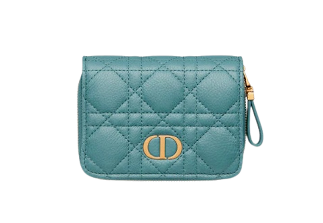 กระเป๋าสตางค์ผู้หญิง รุ่น Dior Caro Compact Zipped Wallet  5