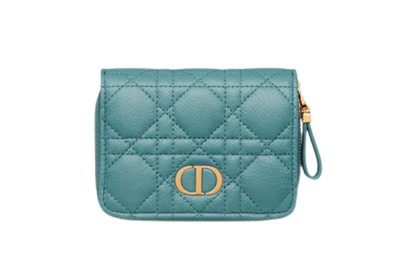 กระเป๋าสตางค์ผู้หญิง รุ่น Dior Caro Compact Zipped Wallet 5