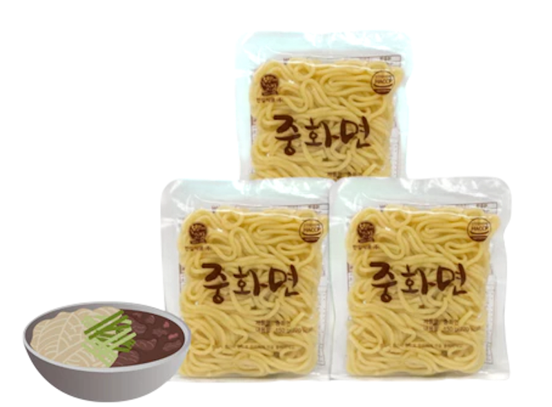 บะหมี่เส้นสด เส้นจาจังมยอน 1