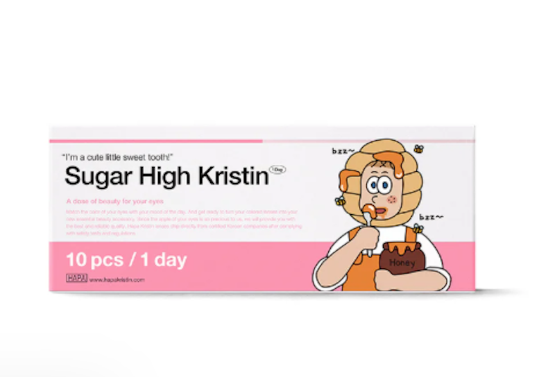 คอนแทคเลนส์ รายเดือน รุ่น Sugar High Kristin 1