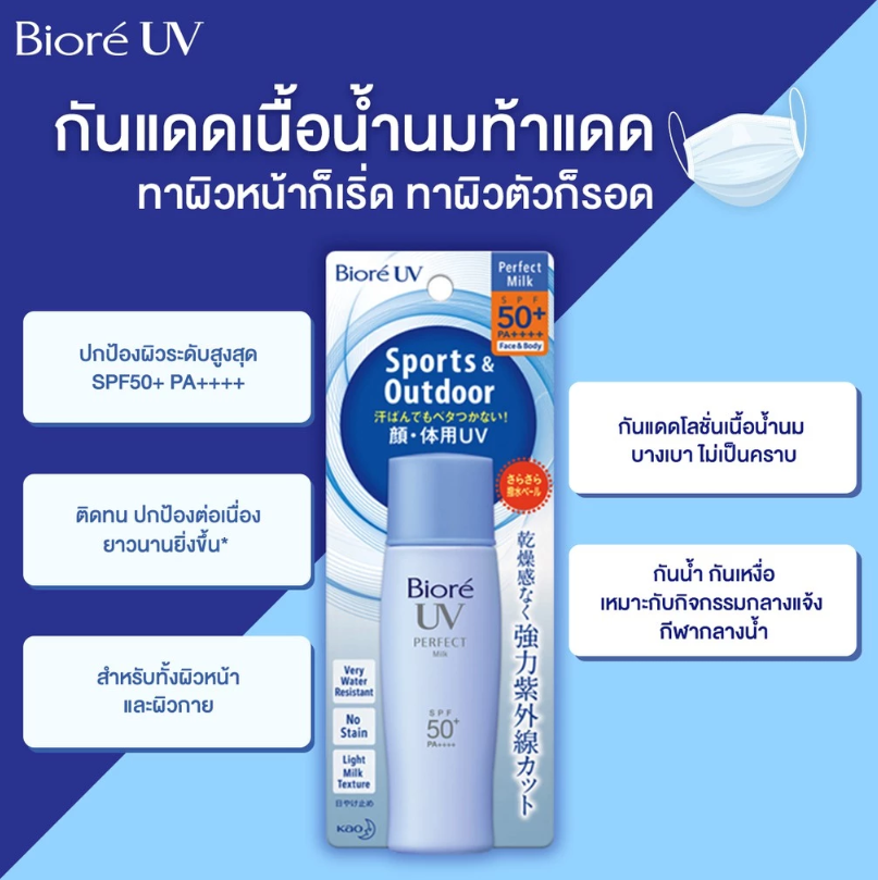 UV Perfect Milk SPF50+ PA++++ 2