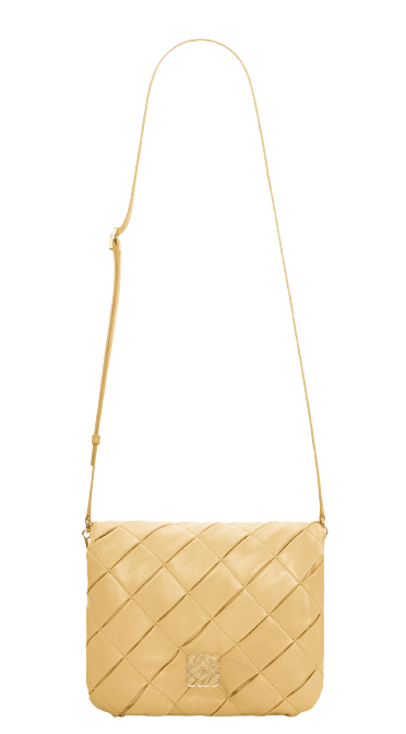 กระเป๋า Loewe รุ่น Puffer Goya Bag In Pleated Shiny Nappa Lambskin 5
