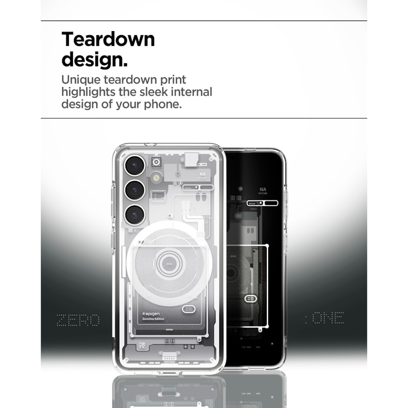 เคสสำหรับ Galaxy S25 Series Ultra Hybrid MagFit Zero One 3