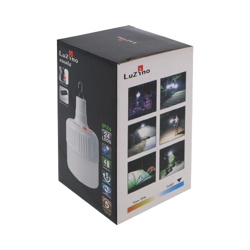 หลอดไฟ LED แบบชาร์จ USB รุ่น BL602-1 3