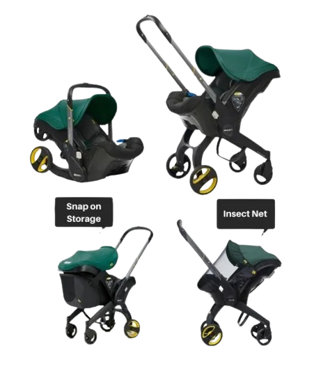 คาร์ซีทปรับเป็นรถเข็นได้ Car Seat to Stroller 2