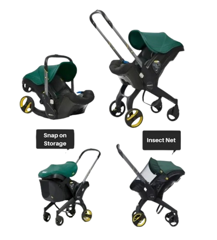 คาร์ซีทปรับเป็นรถเข็นได้ Car Seat to Stroller 2