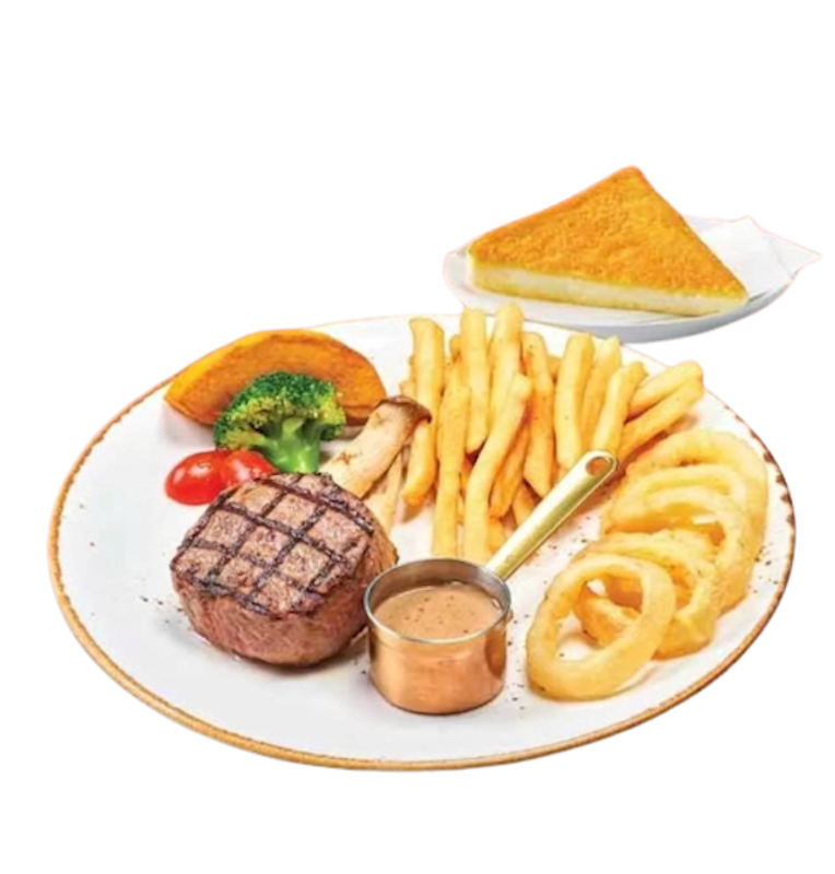 Sizzler เมนู สเต๊ก บีฟลอยน์ 1