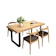 MYHOME DESIGN โต๊ะกินข้าว ชุดโต๊ะกินข้าว รุ่น Nazis 1