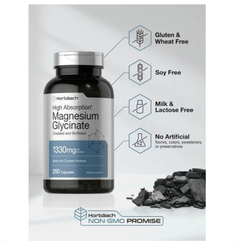 Buffered Magnesium Glycinate แมกนีเซียม ไกลซิเนต 3