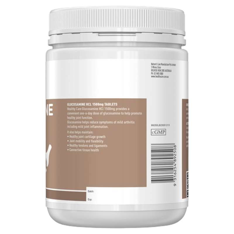 Glucosamine HCL 1500mg 3
