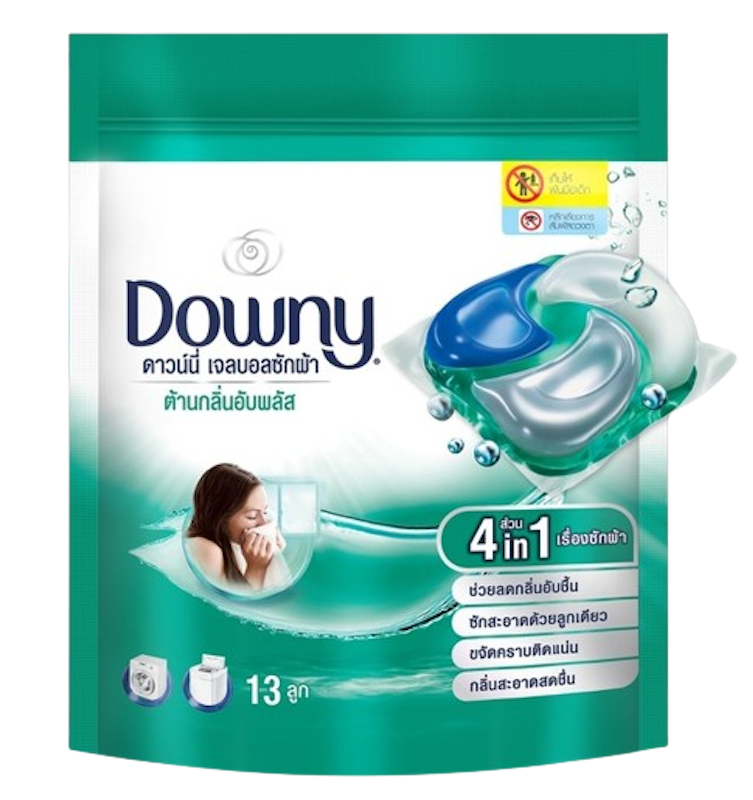 เจลบอลซักผ้า สูตรเข้มข้น Laundry Pods Gelball Pack 1