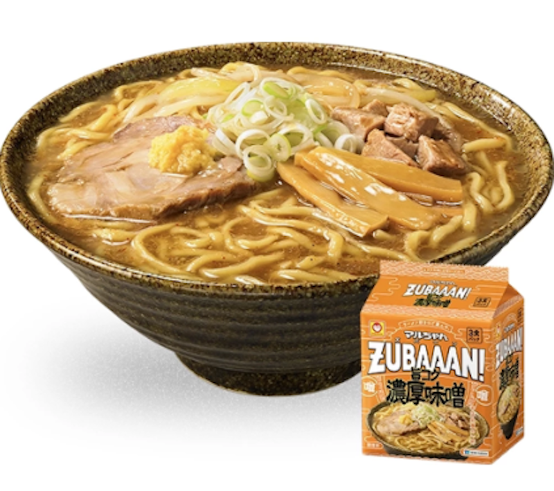 ราเมง Zubaan Uma Koku Noukou Miso Flavor Ramen 2