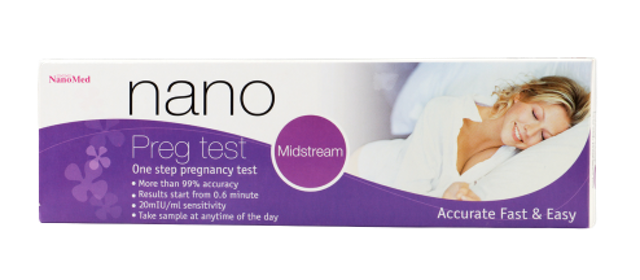 ที่ตรวจครรภ์ในเซเว่น Nano Preg Test (Midstream) 1