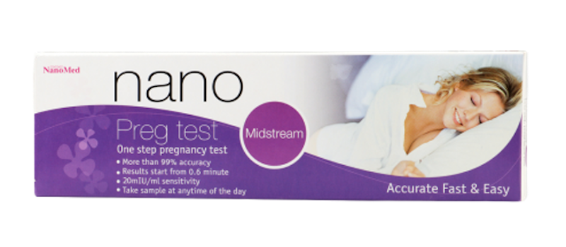 ที่ตรวจครรภ์ในเซเว่น Nano Preg Test (Midstream) 1