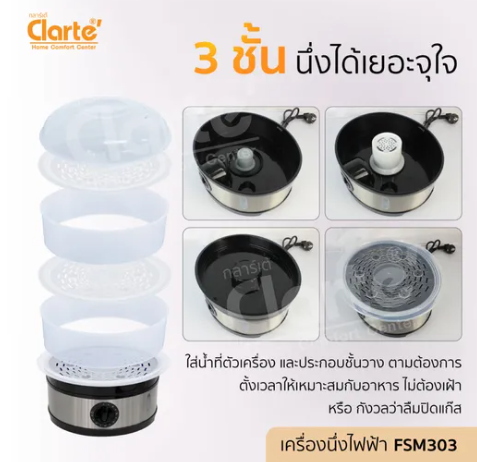 หม้อนึ่งไฟฟ้าอเนกประสงค์ 2