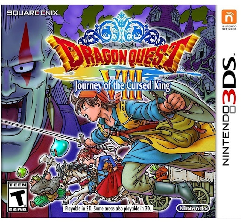 เกมผจญภัย Nintendo 3DS Dragon Quest VIII: Journey of the Cursed King 1