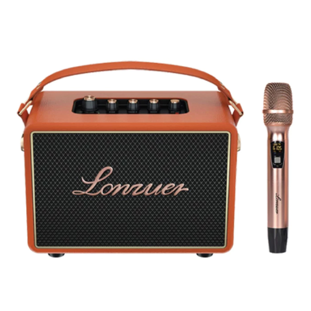 ไมค์ร้องคาราโอเกะ LONZUER EXCELLENT 80W 2