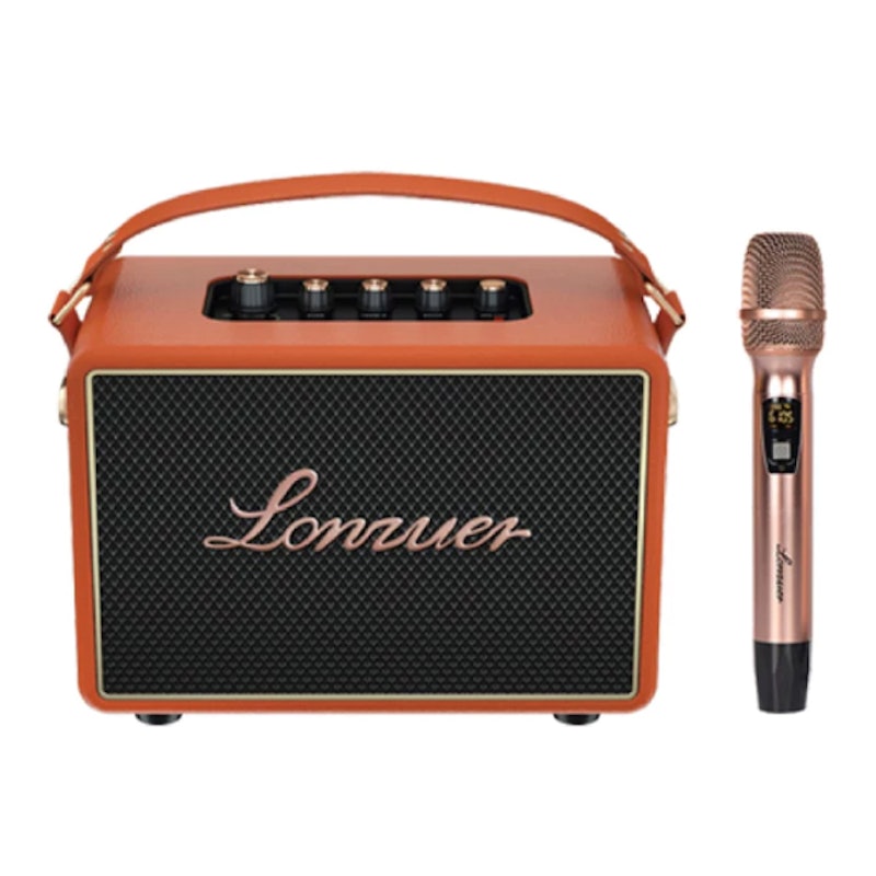 ไมค์ร้องคาราโอเกะ LONZUER EXCELLENT 80W 2
