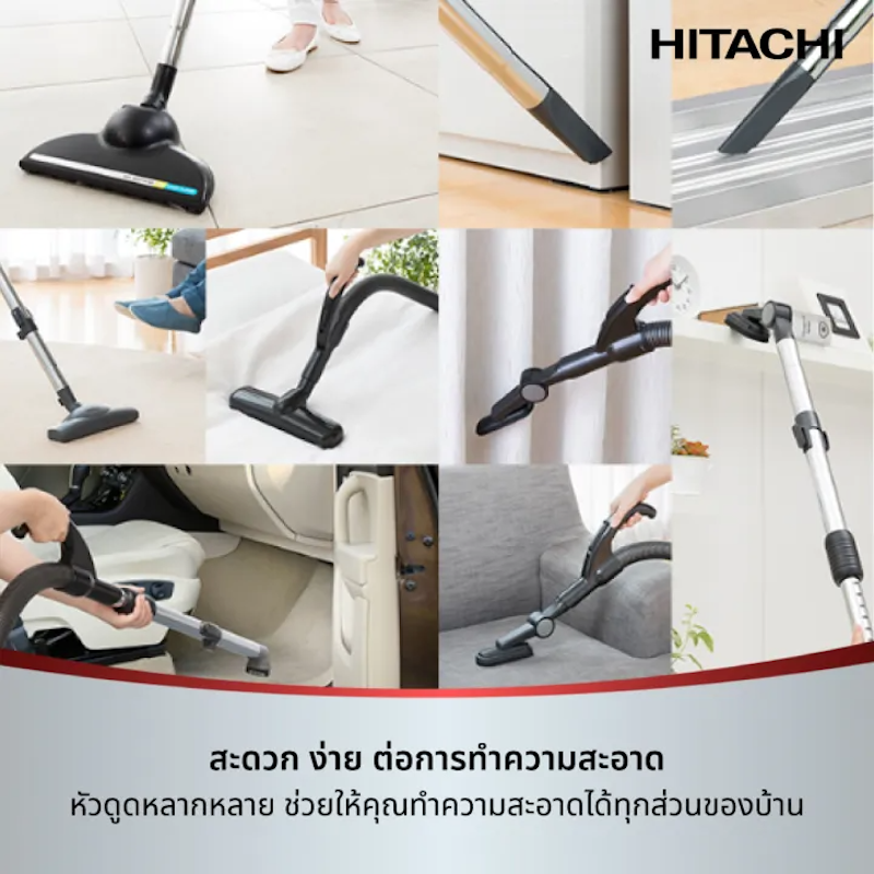 เครื่องดูดฝุ่น Cylinder - Multi Cleaning Series รุ่น CV-SE22V 3